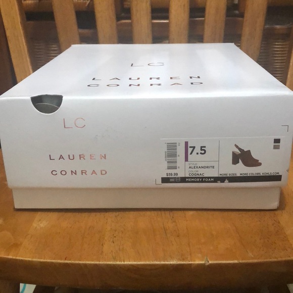 LC Lauren Conrad Alexandrite Heeled Mule Sandal - Picture 5 of 6